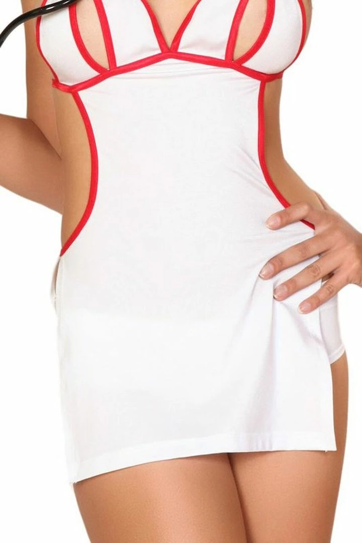 3WISHES Lingerie Costumes Patients Pleasure Nurse Costume 5 3WISHES Lingerie Costumes Patients Pleasure Nurse Costume