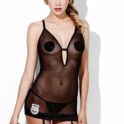 Fever House Arrest Police Lingerie Outfit