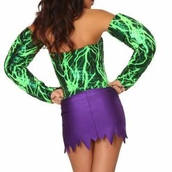 3WISHES Sexy Halloween Costumes Miss Incredible Superhero Costume