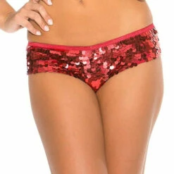 Shirley Of Hollywood Sequin Booty Shorts