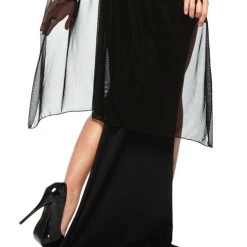 3WISHES Sexy Halloween Costumes Countess Of The Night Vampire Costume