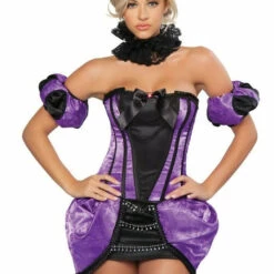 3WISHES Sexy Halloween Costumes Her Majesty Queen Costume