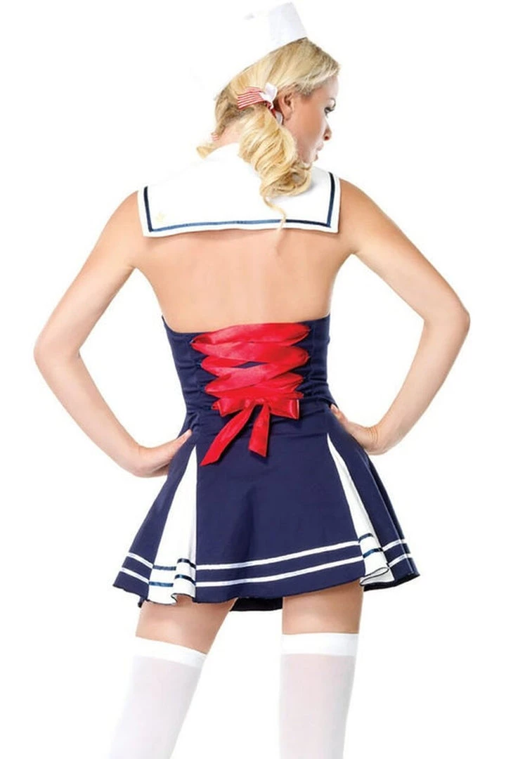 Leg Avenue Wayward Sailor Halloween Dress Outfit 2 Leg Avenue Wayward Sailor Halloween Dress Outfit