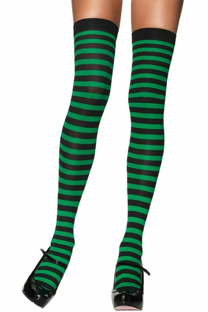 Leg Avenue Candy Cane Stockings 7 Leg Avenue Candy Cane Stockings