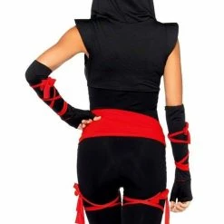 Leg Avenue Deadly Ninja Costume With Face Mask 8 Leg Avenue Deadly Ninja Costume With Face Mask