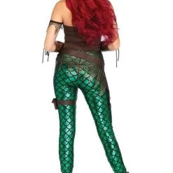 Leg Avenue Sexy Halloween Costumes Badass Mermaid Costume