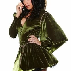 3WISHES Renaissance Babe Costume Sexy Halloween Costumes