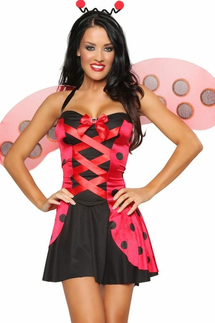 Leg Avenue Sexy Halloween Costumes Lovely Ladybug Costume 3 Leg Avenue Sexy Halloween Costumes Lovely Ladybug Costume