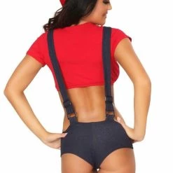 3WISHES Couples Costumes Super Gamer Girl Costume