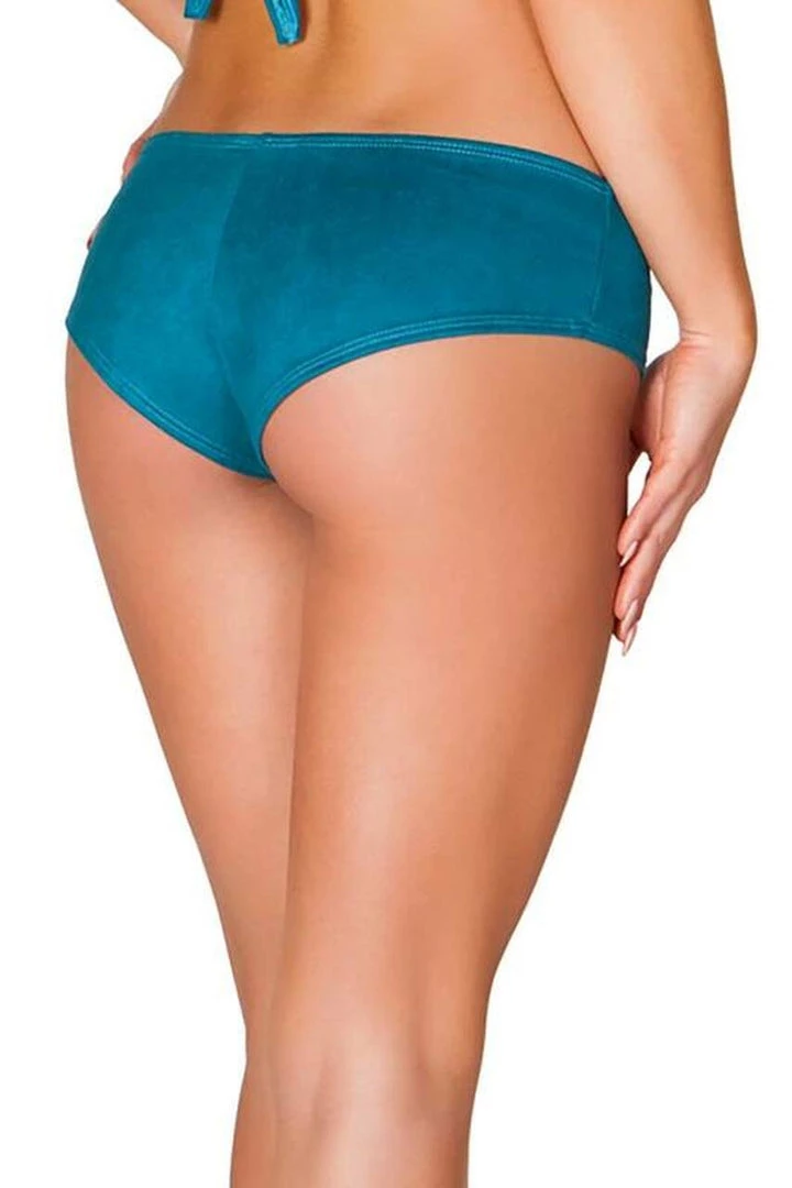 J. Valentine Clothing Cheeky Bottom Suede Shorts 3 J. Valentine Clothing Cheeky Bottom Suede Shorts