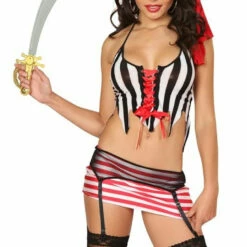 3WISHES The Sexy Booty Pirate Costume Lingerie Costumes