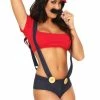 3WISHES Couples Costumes Super Gamer Girl Costume