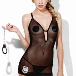 Fever House Arrest Police Lingerie Outfit