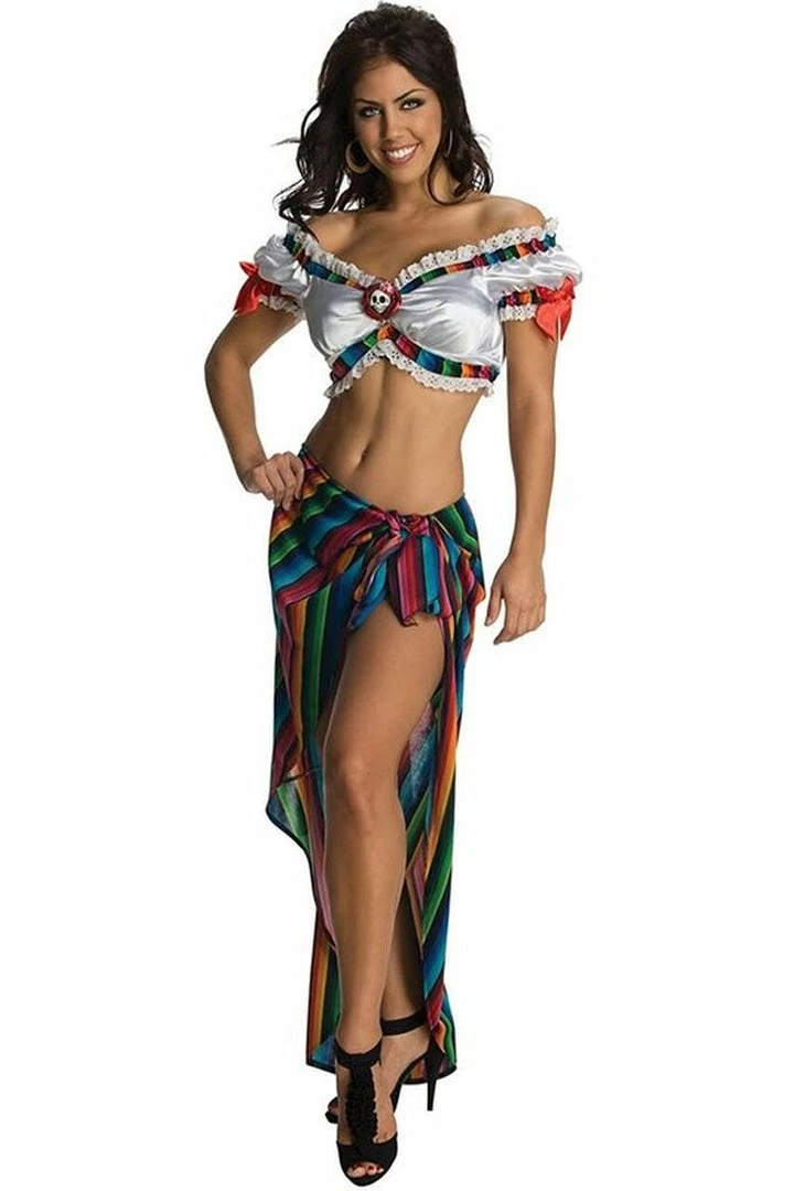Rubie's Day Of The Dead Dancer Costume 2 Rubie's Day Of The Dead Dancer Costume