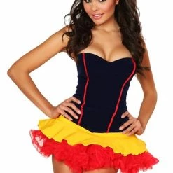 3WISHES Sexy White As Snow Costume TV & Movie Costumes