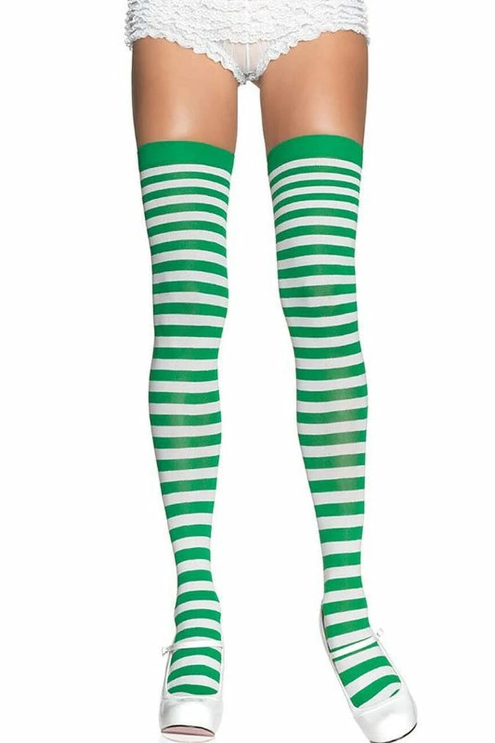 Leg Avenue Candy Cane Stockings 9 Leg Avenue Candy Cane Stockings