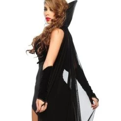 3WISHES Sexy Halloween Costumes Countess Of The Night Vampire Costume