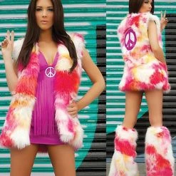 J. Valentine Hippie & Retro Costumes Shagadelic Hippie Outfit