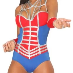 3WISHES Sexy Halloween Costumes Web Of Desire Costume