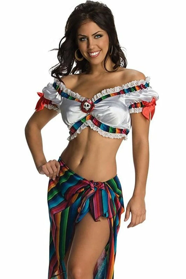Rubie's Day Of The Dead Dancer Costume 5 Rubie's Day Of The Dead Dancer Costume