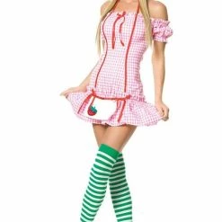Leg Avenue Strawberry Girl Halloween Costume 5 Leg Avenue Strawberry Girl Halloween Costume