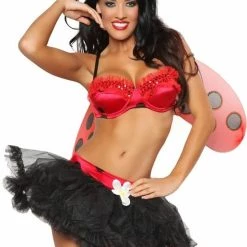 Leg Avenue Adult Ladybug Costume Sexy Halloween Costumes