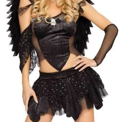 Roma Costume Angel Costumes Twilight Raven Black Angel Costume