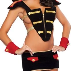 3WISHES Naughty Toy Soldier Costume Military Costumes