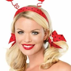 Leg Avenue Ladybug Hair Bow Set Costume Accessory