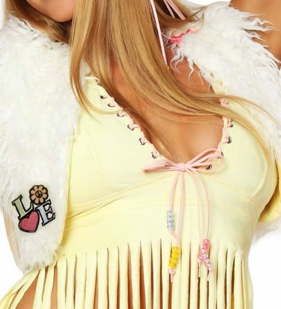 3WISHES Love Child Hippie Costume Music Festival Wear 4 3WISHES Love Child Hippie Costume Music Festival Wear