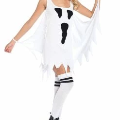 Leg Avenue Sexy Halloween Costumes Cutie Ghost Tank Dress 5 Leg Avenue Sexy Halloween Costumes Cutie Ghost Tank Dress