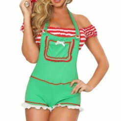 3WISHES Enticing Elf Costume Lingerie Costumes