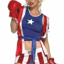 Leg Avenue Knock Out Champ Boxer Costume Sport Costumes