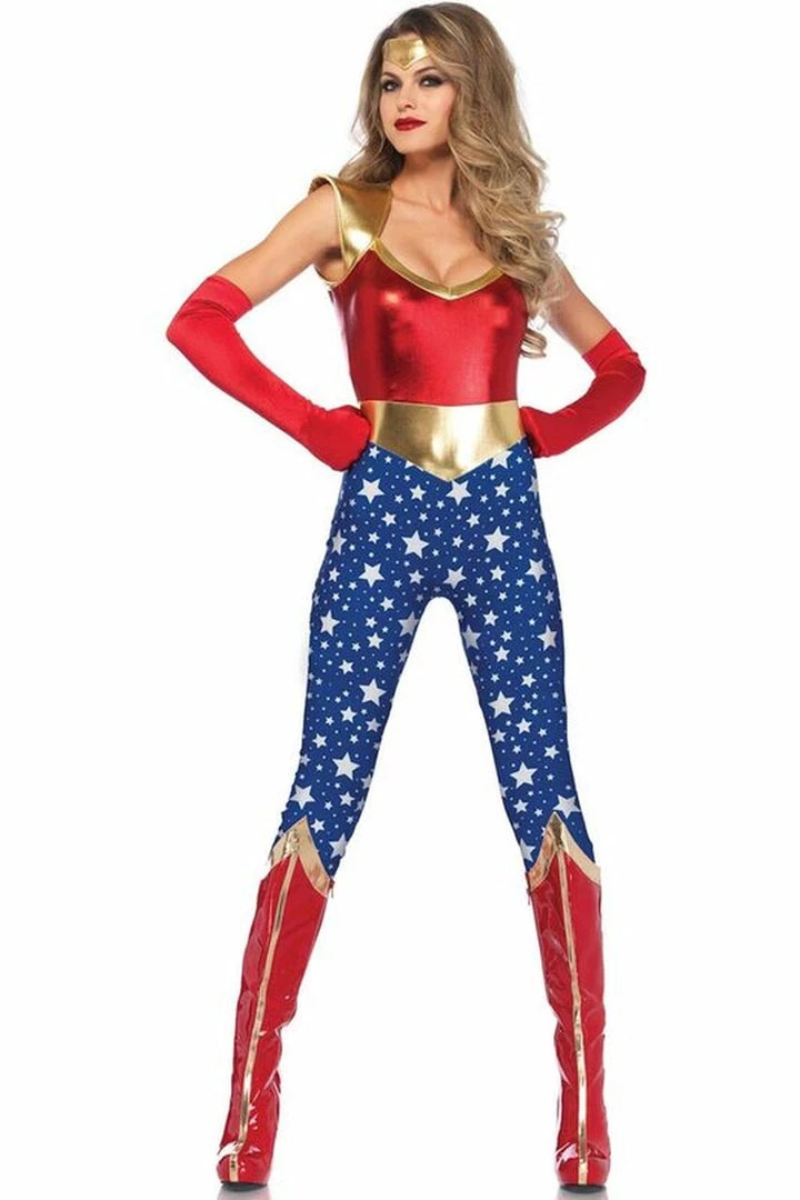 Leg Avenue Sensational Super Hero Costume 5 Leg Avenue Sensational Super Hero Costume