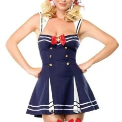 Leg Avenue Wayward Sailor Halloween Dress Outfit 5 Leg Avenue Wayward Sailor Halloween Dress Outfit