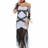 3WISHES Sexy Halloween Costumes Frankies Bride Costume