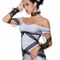 3WISHES Sexy Halloween Costumes Frankies Bride Costume