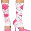 Roma Costume Argyle Leg Warmers