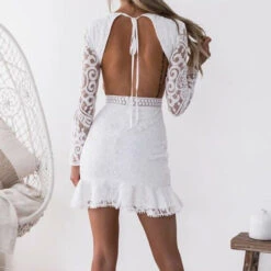 Bored Kitty Chic White Lace Dress 5 Bored Kitty Chic White Lace Dress