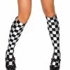 Roma Costume Checkered Stockings
