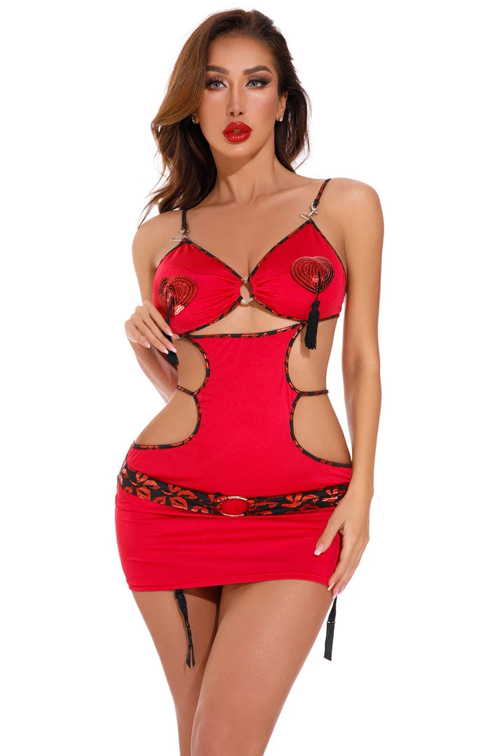 Coquette Strip Tease Dress Set 3 Coquette Strip Tease Dress Set