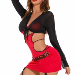 Coquette Strip Tease Dress Set