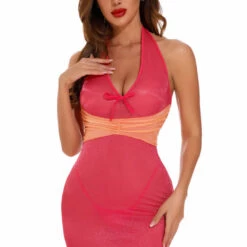Coquette Lingerie Sherbet Mesh Chemise