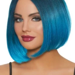Dreamgirl Accessories Blue Ombre Wig