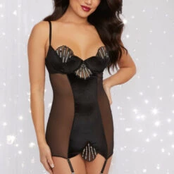 Dreamgirl Lingerie Art Deco Chemise