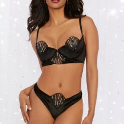 Dreamgirl Art Deco Bra Set Bra Sets