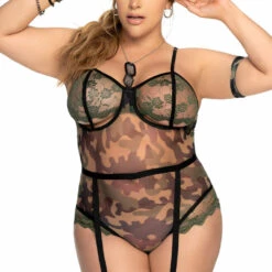 Mapalé Plus Size In The Army Now Lingerie Costume