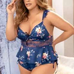 Mapalé Plus Size Bluebell Cami Set