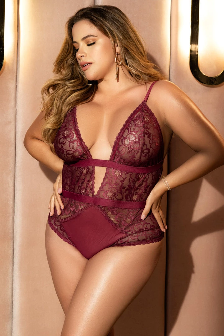 Mapalé Plus Size Make Your Move Teddy 1 Mapalé Plus Size Make Your Move Teddy