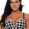 Forplay Check Mate Bra Sport Costumes